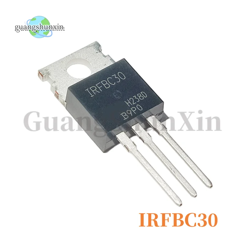 

10PCS New And Original TO-220 IRFBC30PBF TO220 NPN 600V 3.6AN IRFBC30