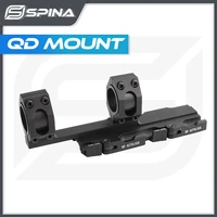 hunting tactical scope solid 25 4mm30mm weaver picatinny rings extended cantilever qd mounts scope mount bases black tan color
