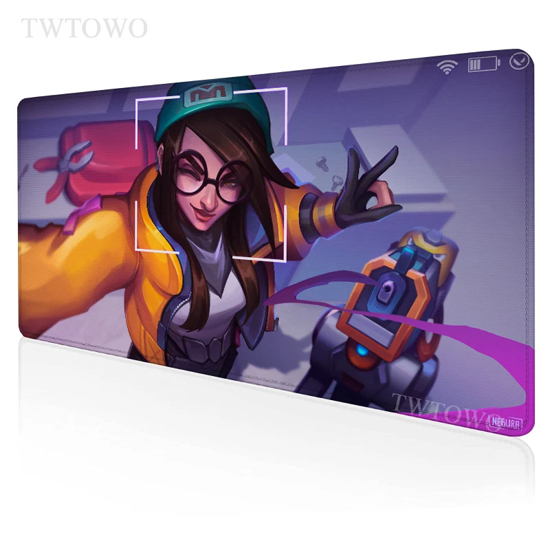 

Killjoy Valorant Mouse Pad Gaming XL Computer Custom Home Mousepad XXL MousePads Office Carpet Soft Laptop Mice Pad Mouse Mat