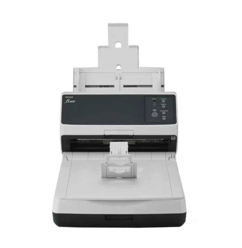 Фото Сканер Fujitsu Fi-8270 с USB-интерфейсом, CIS-сенсором, АПД (автоматической подачей документов), ручной подачей и функцией плоского сканирования, 600 dpi №4