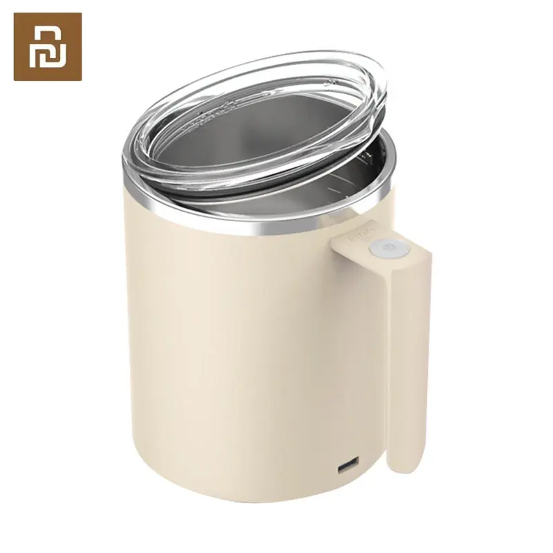 

Youpin Automatic Self Stirring Magnetic Mug Stainless Steel Temperature Difference Coffee Milk Mixing Thermal Cup Blender Mixer