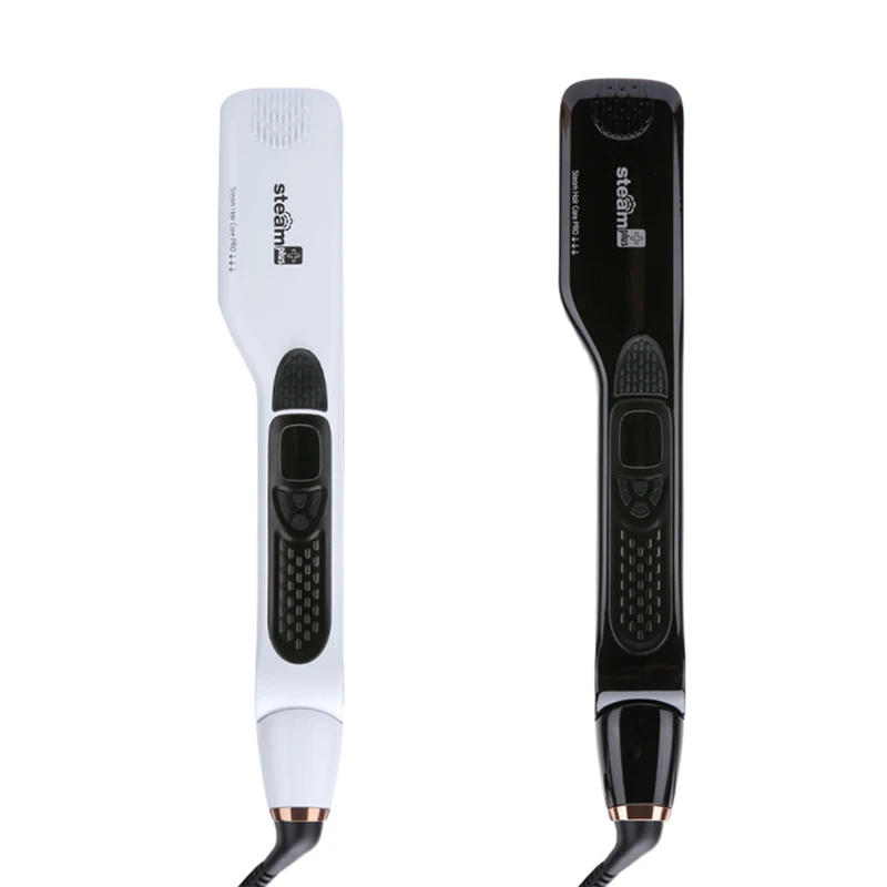 Профессиональный парикмахерский выпрямитель для волос плоский паровой утюжок с