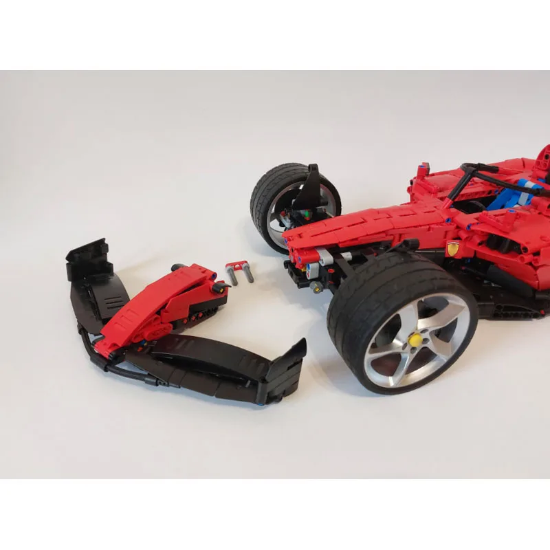 Новинка MOC-128366 Classic S Racing 2489 штук 42143 модифицированные строительные игрушки блоки