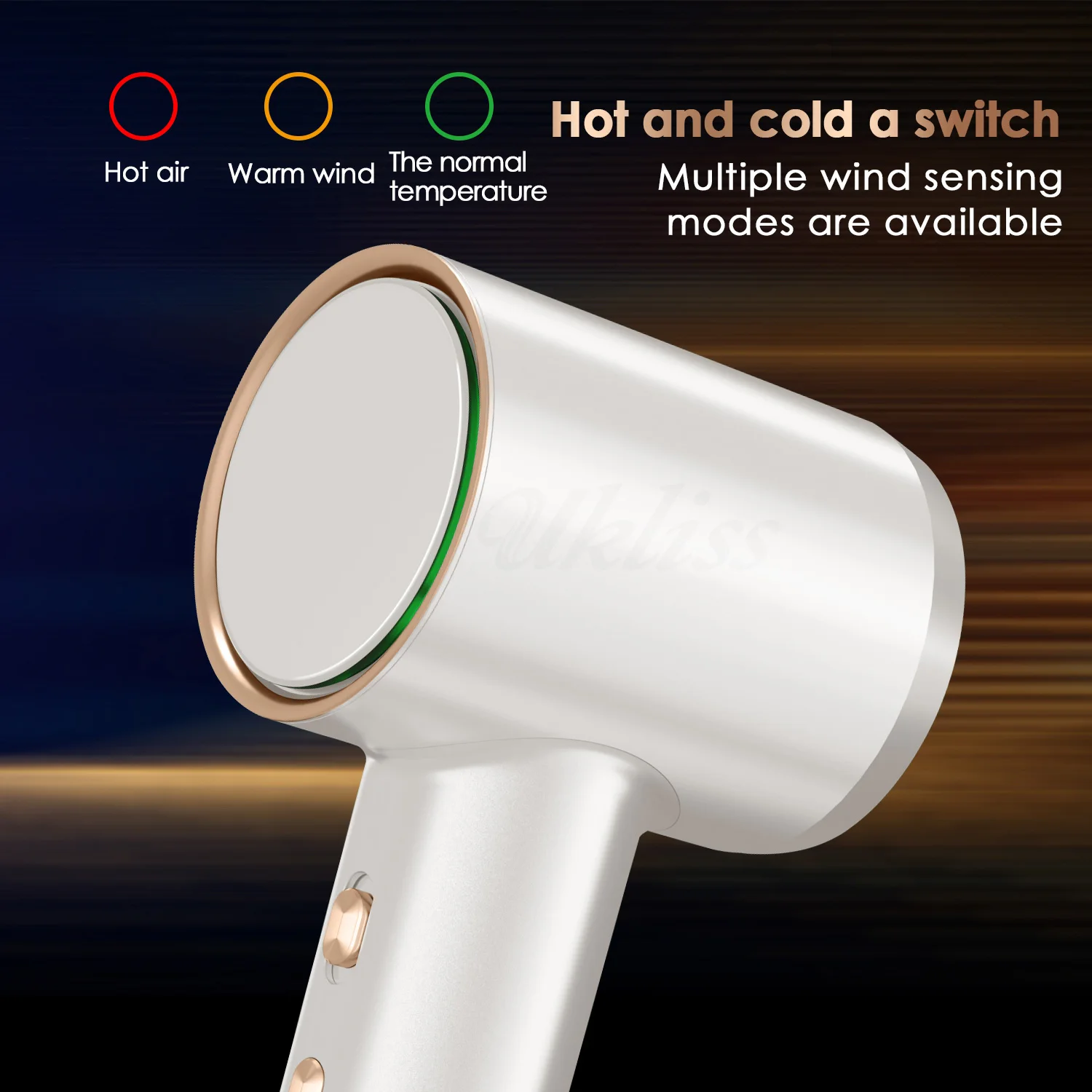 2200W High Power Blow Dryer Negative Ion  Hot & Cold Wind Salon Anti-Static  Function 4 Models Intelligent Temperature Air enlarge
