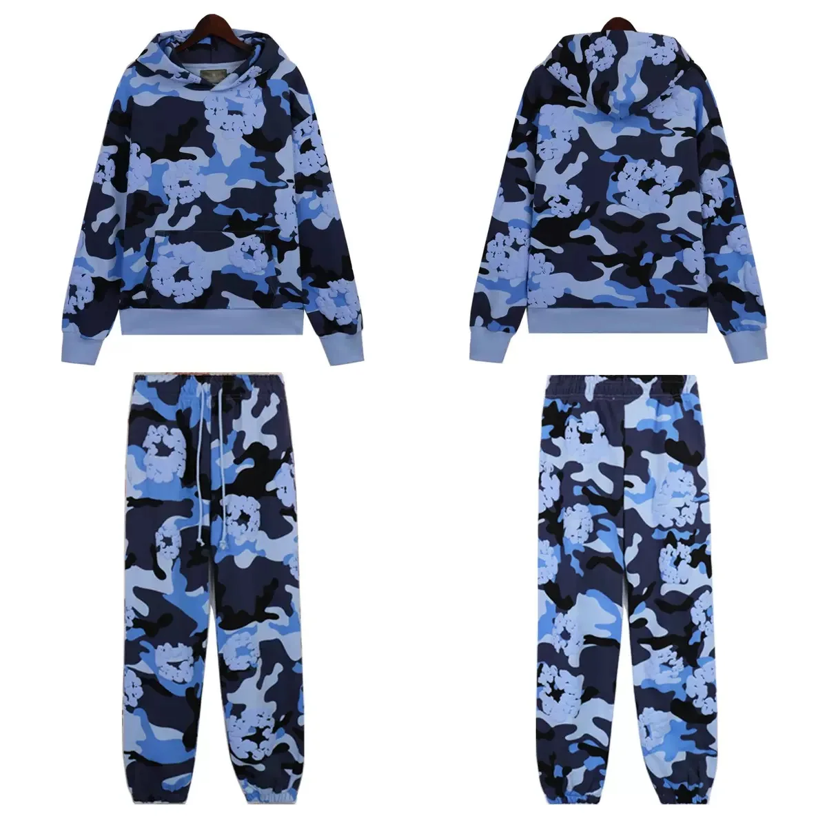 DENIM TEARS, новый хит продаж, модный камуфляжный костюм с принтом из пенопласта, модный мужской спортивный костюм в Европе и Америке (art.: 3920cf506545e) - 3920cf506545e