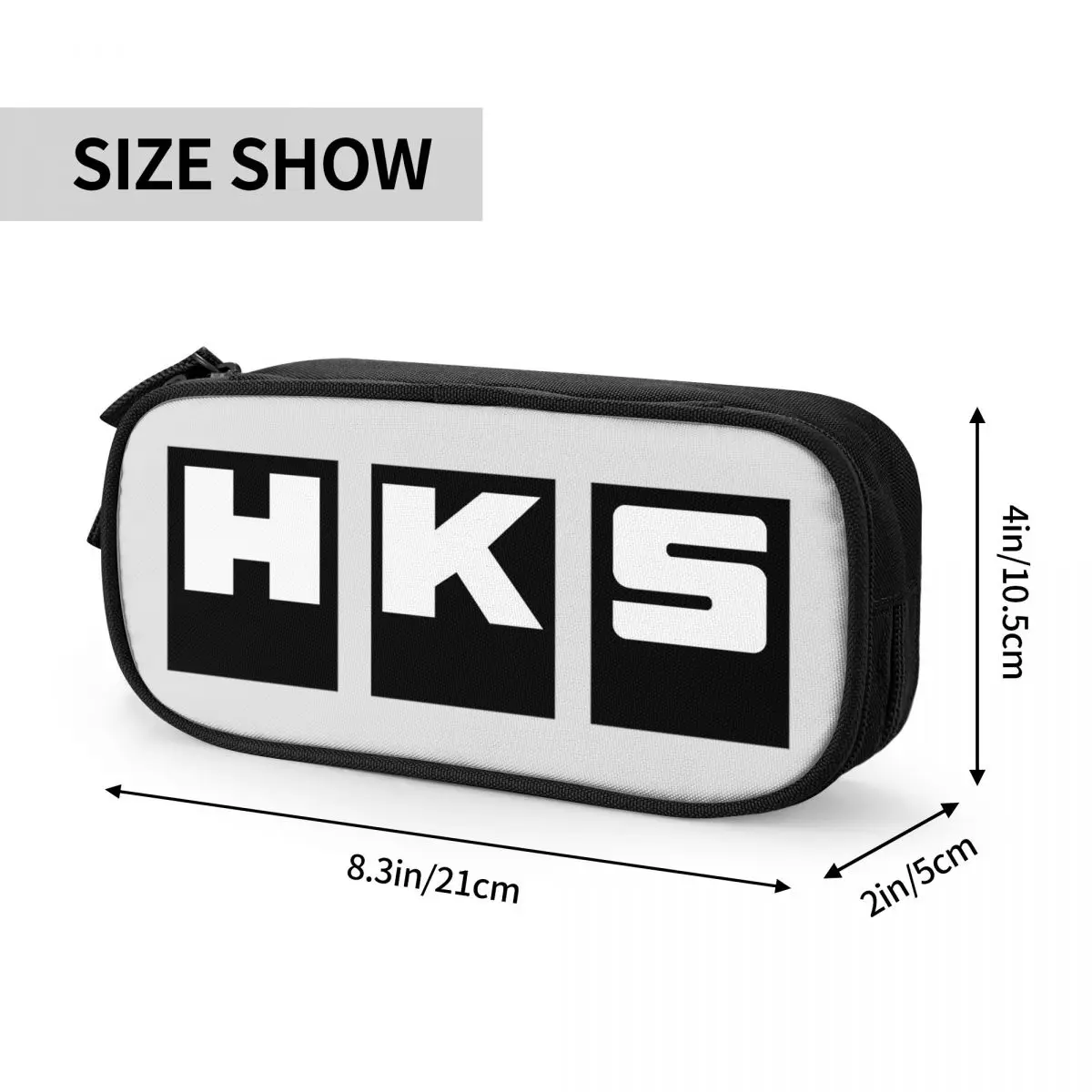 Фото Пеналы в японском стиле Jdm Hks Power And Sports с логотипом, подарки для студентов, пенал-коробка, сумка для карандашей, пенал большой вместимости №2