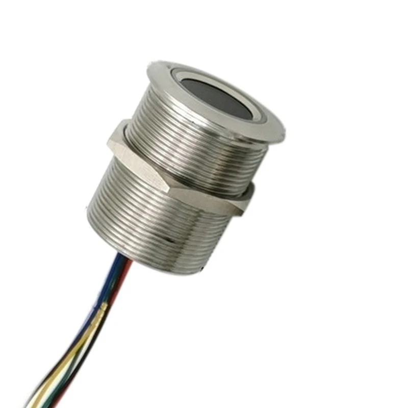 

R503 Circular Round RGB Ring Indicator LED Control DC3.3V MX1.0-6Pin Capacitive Fingerprint Module Sensor Scanner