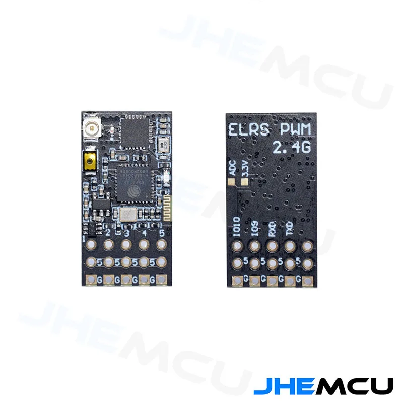 

JHEMCU ELRS-2G4-P 2G4P 2.4G ELRS PWM CRSF 5CH Mini Receiver 25X13mm for ES24TX Series BETAFPV ELRS TX RC Airplane Fixed-Wing