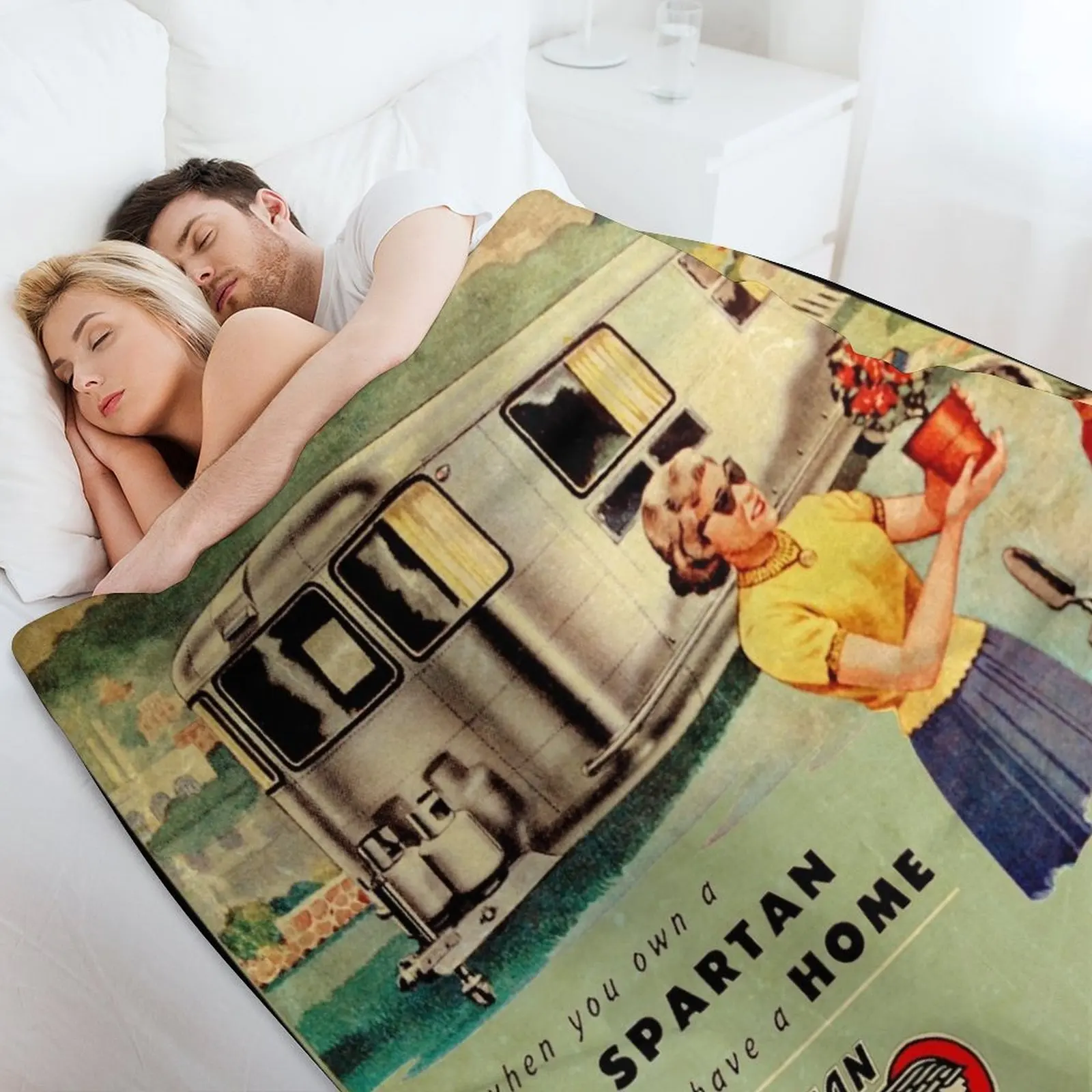 Спартанские прицепы Tulsa роскошное утолщенное покрывало для дивана кровати