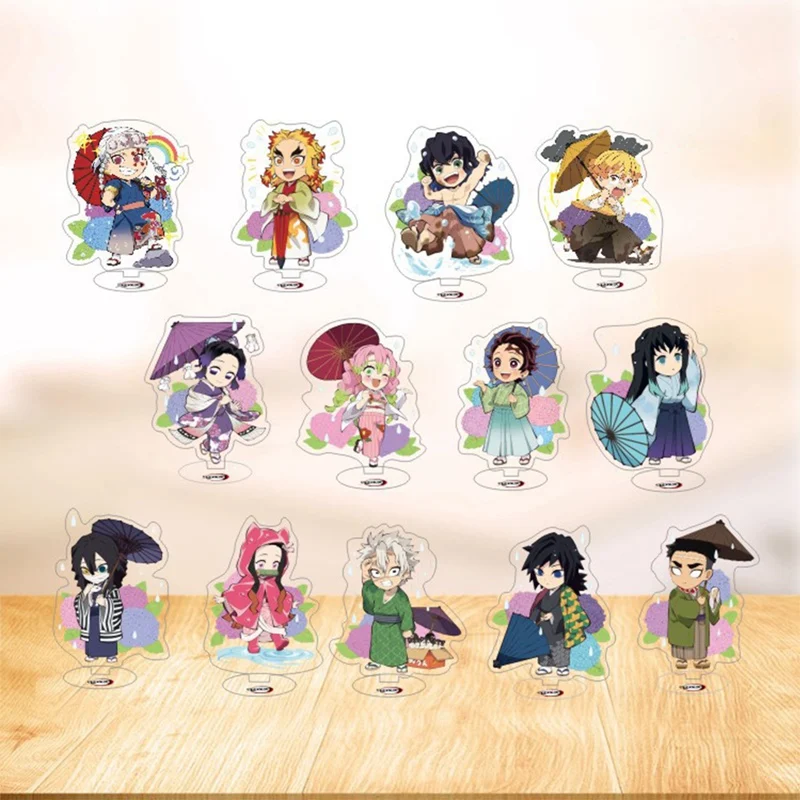 

Anime Demon Slayer: Kimetsu no Yaiba Acrylic Stand Figure Model Kamado Tanjirou Nezuko Cosplay Action Figure Decor Fans Gift