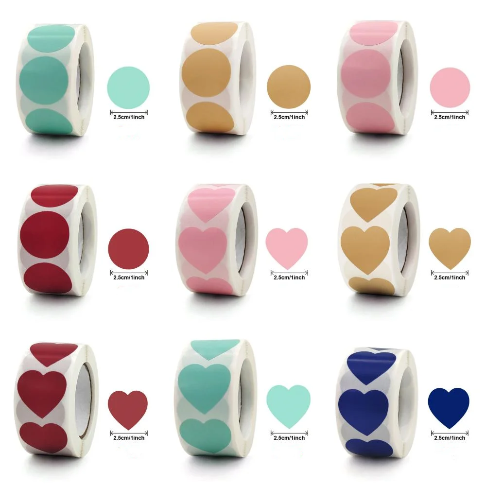 Наклейка в форме сердца для скрапбукинга |