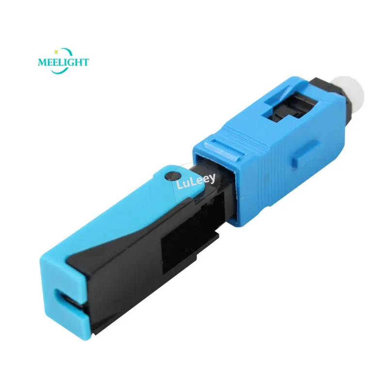 

100pcs Accelerated Connector for Optical Fiber FTTH Optical Cable SC UPC Fiber Cold Connector Fiber Fast Connector Pre-Buried