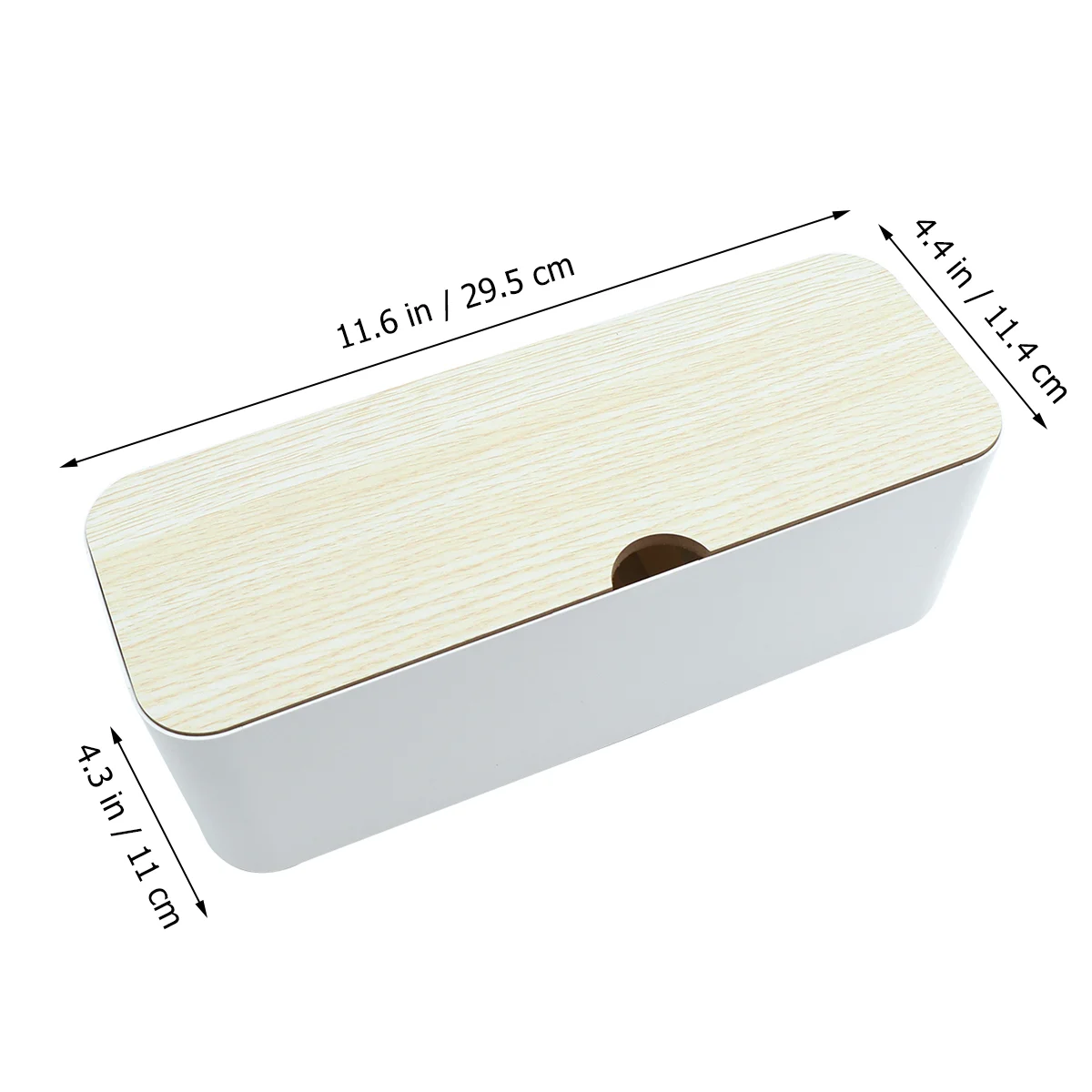 

Box Cable Cord Management Wire Organizer Desk Cables Hide Power Floor Winder Holder Cover Keeper Tidy Tray