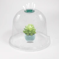 garden cloche plastic protective plant bells dome breathable covers thermal insulation moisturize for succulent plant greenhouse