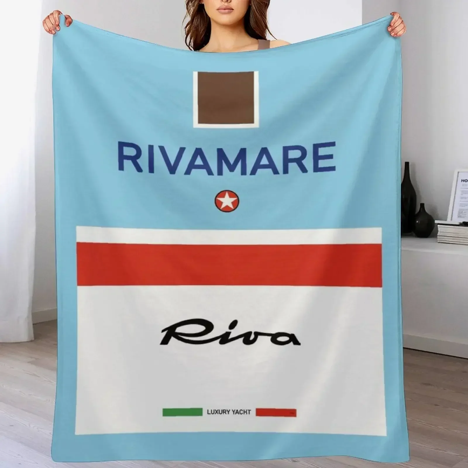 Роскошное одеяло для яхты Riva Rivamare Aquarama Riviera туристическое тонкое роскошное ретро