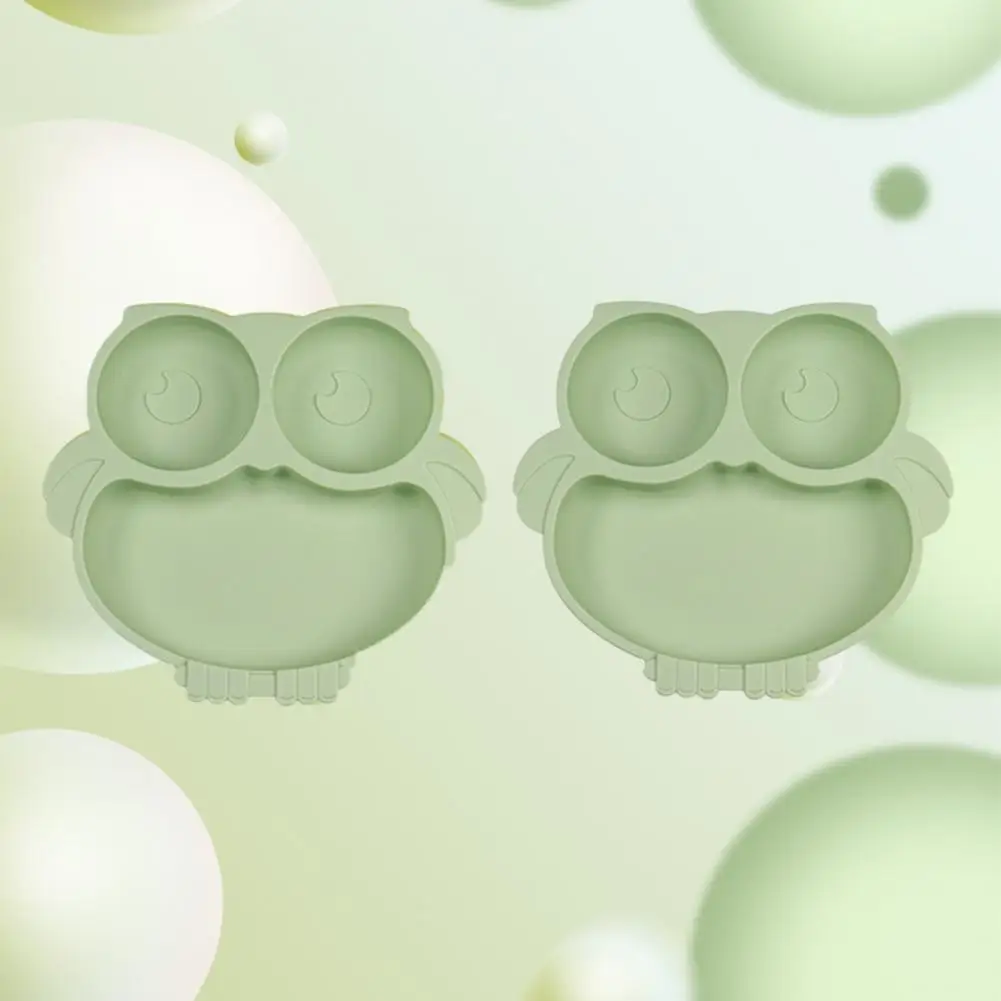 

Посуда, милая, без запаха, антидеформационный дизайн всасывания, обеденная тарелка, детский Обеденный Инструмент