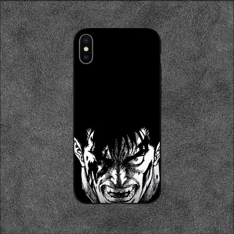 Чехол для телефона с рисунком аниме берзер iPhone 11 12 Mini 13 14 Pro XS Max X 8 7 6s Plus 5 SE XR |