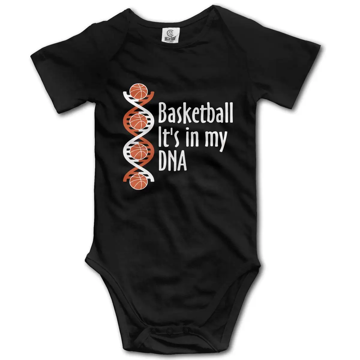 

Милый детский баскетбольный боди It's in My DNA, Одежда для младенцев, комбинезон с коротким рукавом
