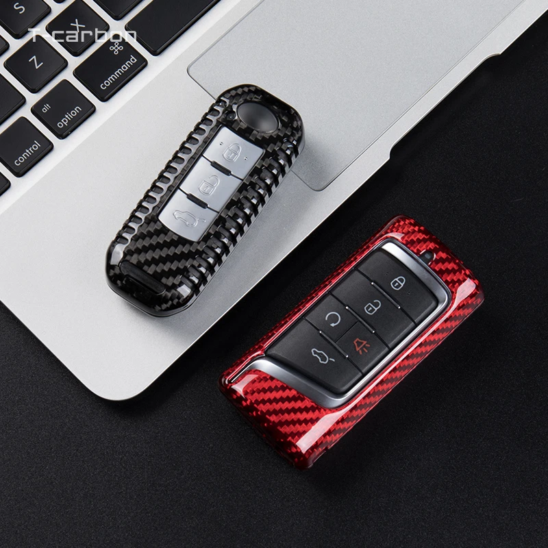 

Real Carbon Fiber Car Remote Key Full Cover Case For GAC Trumpchi GS4 GM8 GA3 GA6 SGS7 GA4 GS5 GS3 Legend GS8 Auto Accessories