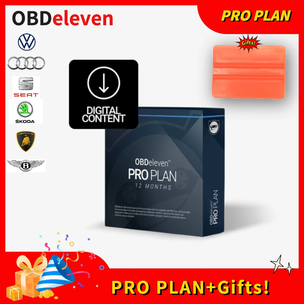OBDeleven PRO Plan-код активации/кредит для OBDeleven только для OBDeSleven Device Pro, код активации только (без устройства)