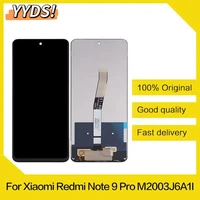 new 6 67 original for xiaomi redmi note 9 pro m2003j6b2g lcd display touch screen digitizer panel for xiaomi redmi note 9s lcd