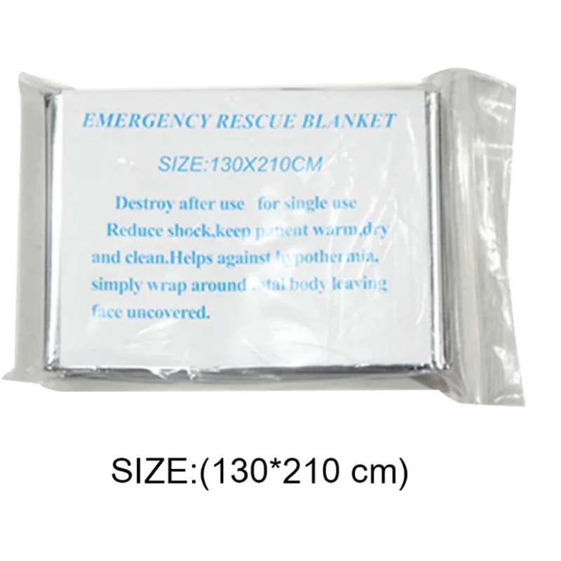 1/5 шт. тепловое одеяло набор для выживания