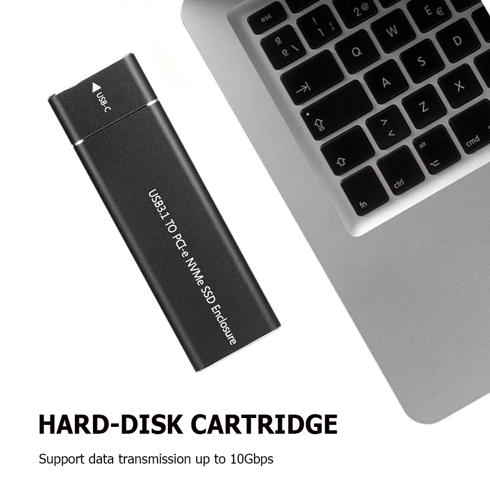 USB 3. 0 Type-C на M.2 NVME SSD Корпус для мобильного жесткого диска 10 Гбит/с внешний корпус
