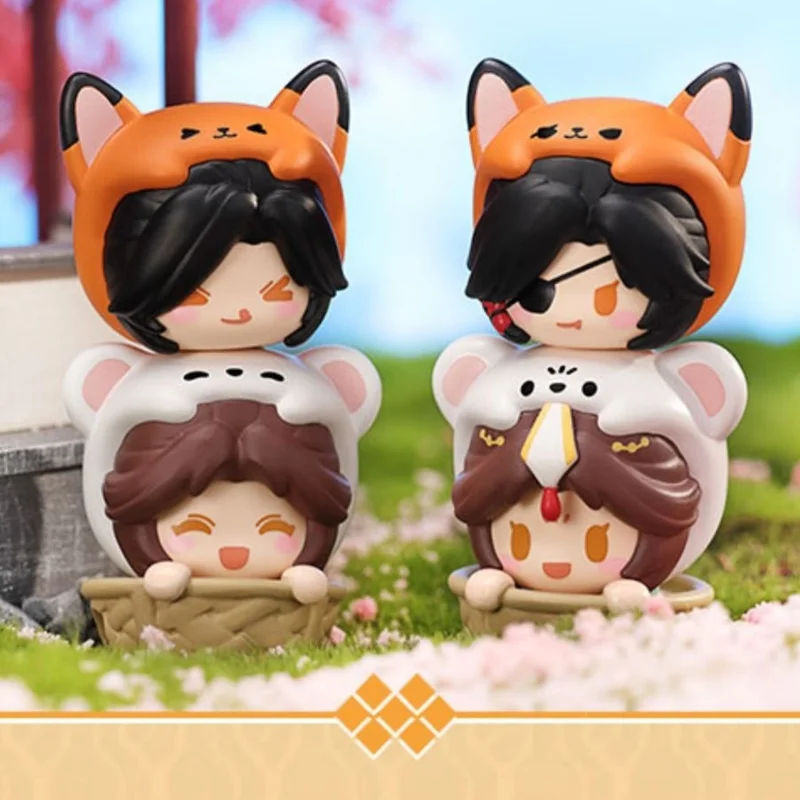 Spot Tianguan Blessing Cute Pet Stacking Joy Подлинная окружающая цветочная городская кукла Xie Lian