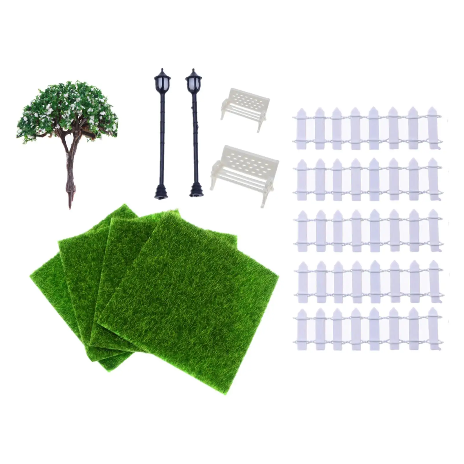 

1:12 миниатюрные сказочные садовые украшения, миниатюрный забор для декора гостиной