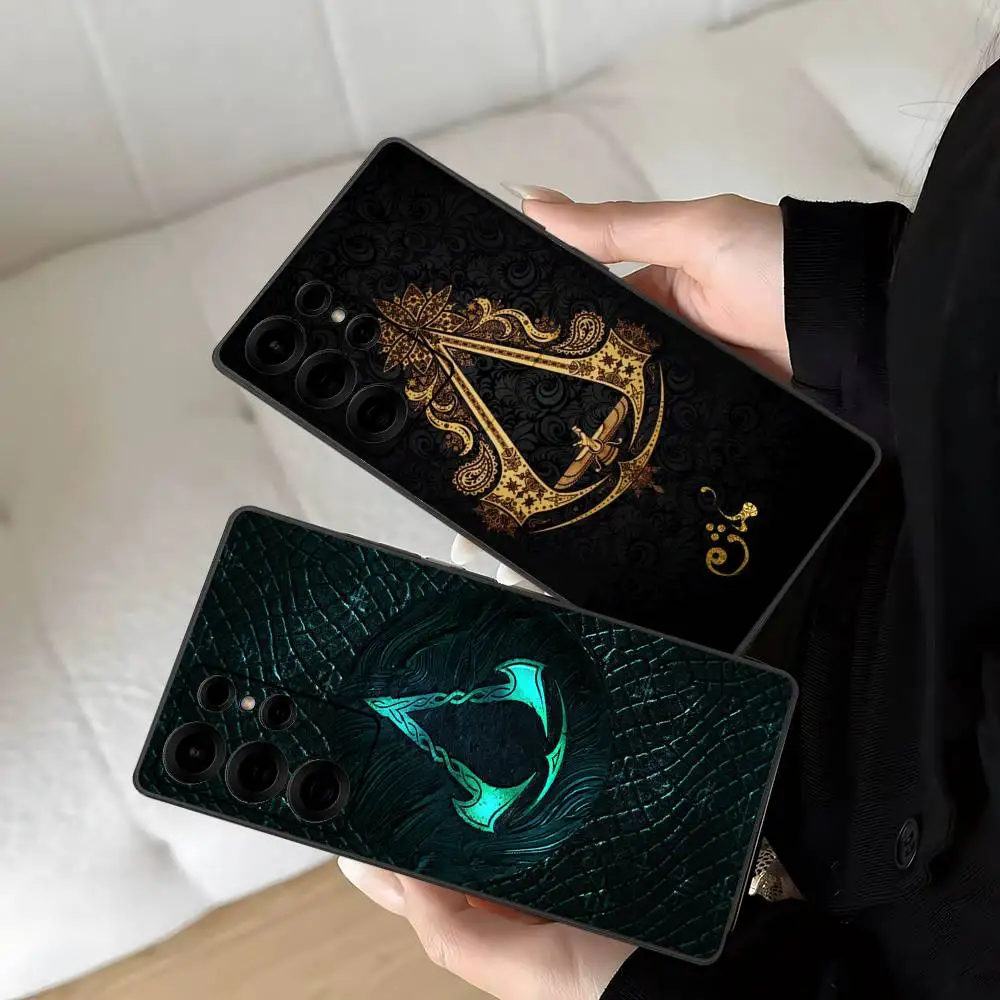 Фото Чехол для телефона с логотипом Classic Game A-Assassin-S-Creed для Samsung S 24 Fe 25 Ultra Plus 20 Lite 21 30 22 23 24 22 Ultra 5G Fundas №5
