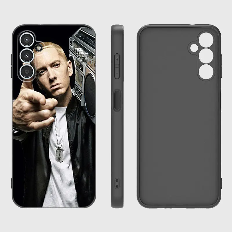 Чехол Rapper Eminem для Samsung A13 A22 A24 A32 4G A25 A34 A35 A52S A53 A54 A55 A73 5G A12 A14 A15 A23 A31 A33 A50 A51