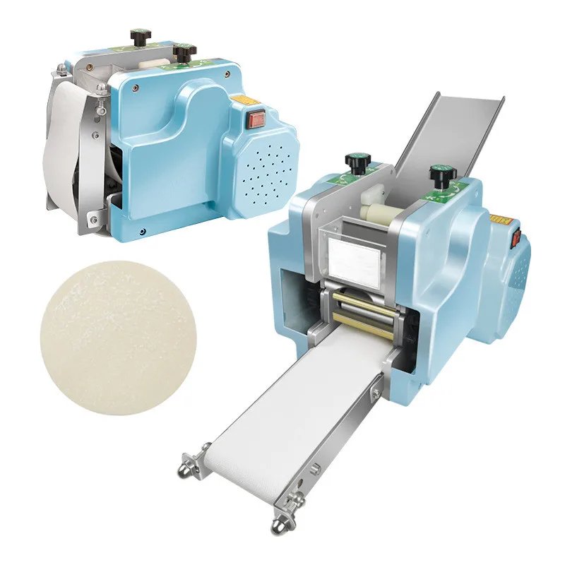 

9CM Max Size Small Tabletop Automatic Wonton Dumping Dough Skin Making Machine Dumpling Gyoza Wrapper Maker Machine