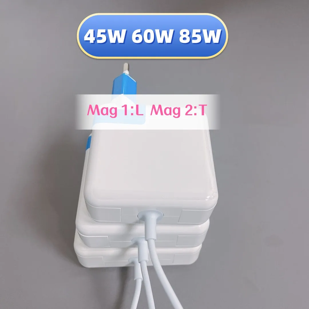 For Macbook Air Pro 45w 60w 85w Magsaf* 2 1 Magnetic Power Adapter Charger