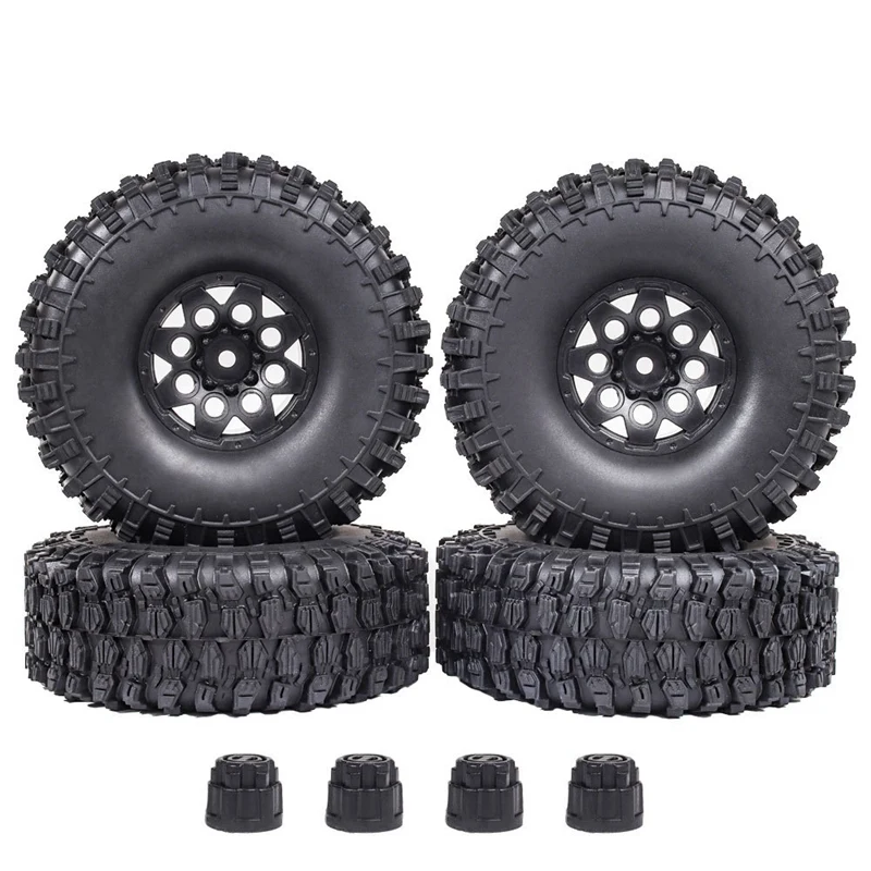 

_ 120 мм 1,9 комплект шин для обода колеса 1/10 RC Crawler Car Traxxas HOT-4PCS RC4WD D90 Axial SCX10 II III Redcat MST