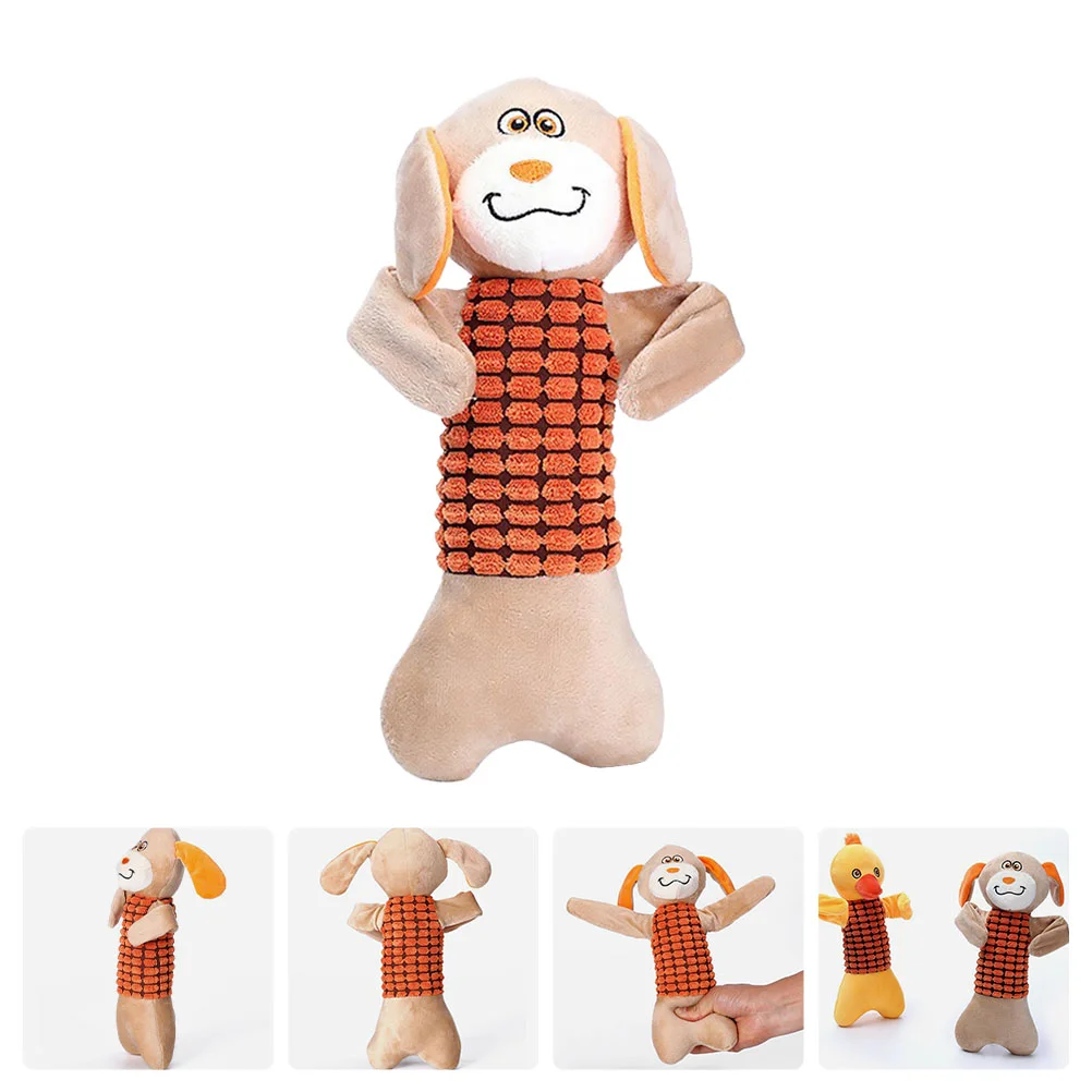 

Interactive Dog Plush Dog Lovely Molar Adorable Pet Plaything