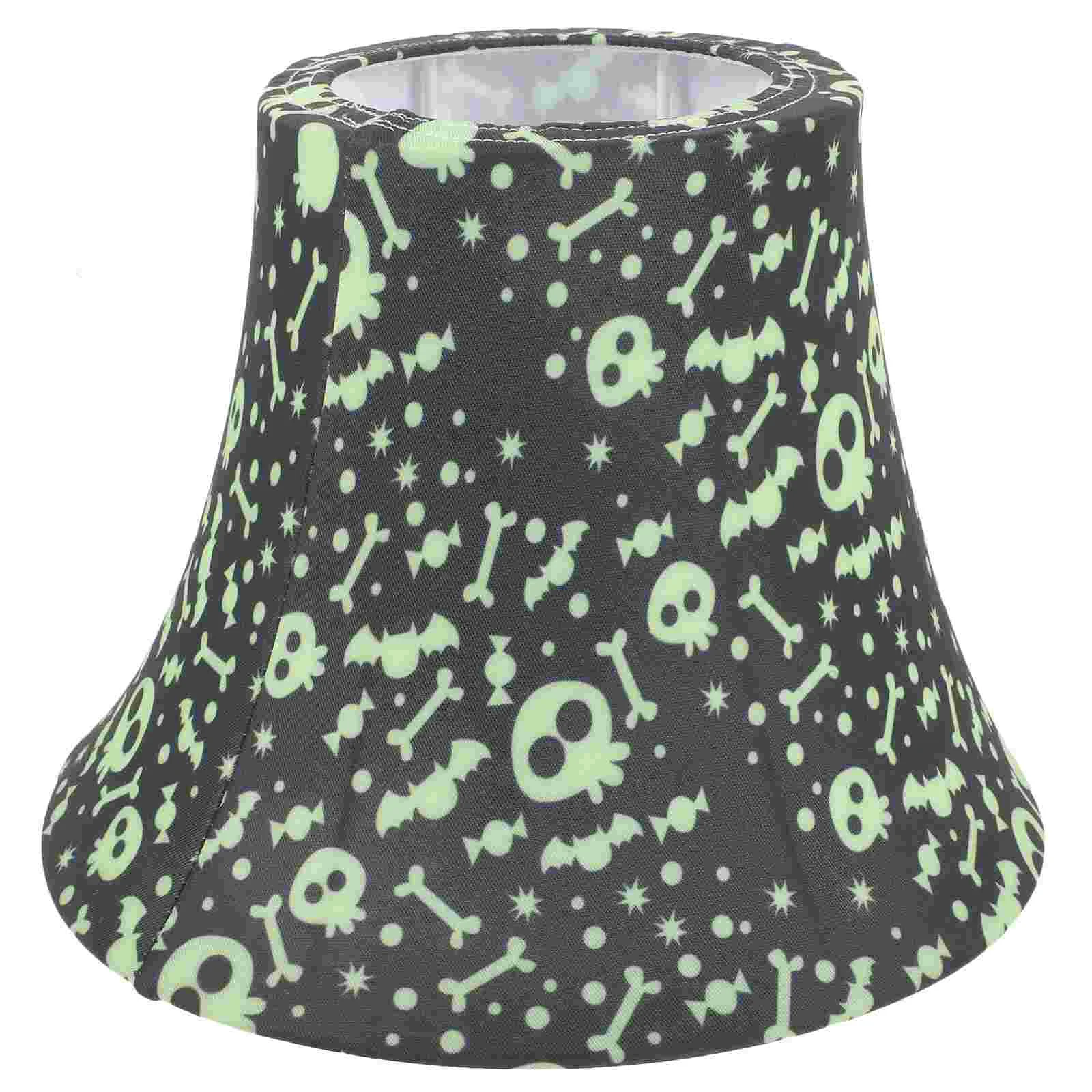 

Lamp Shades Halloween Accessories Landscape Favors Lampshade Party Scary Cover Decor Cloth Table Lampshades