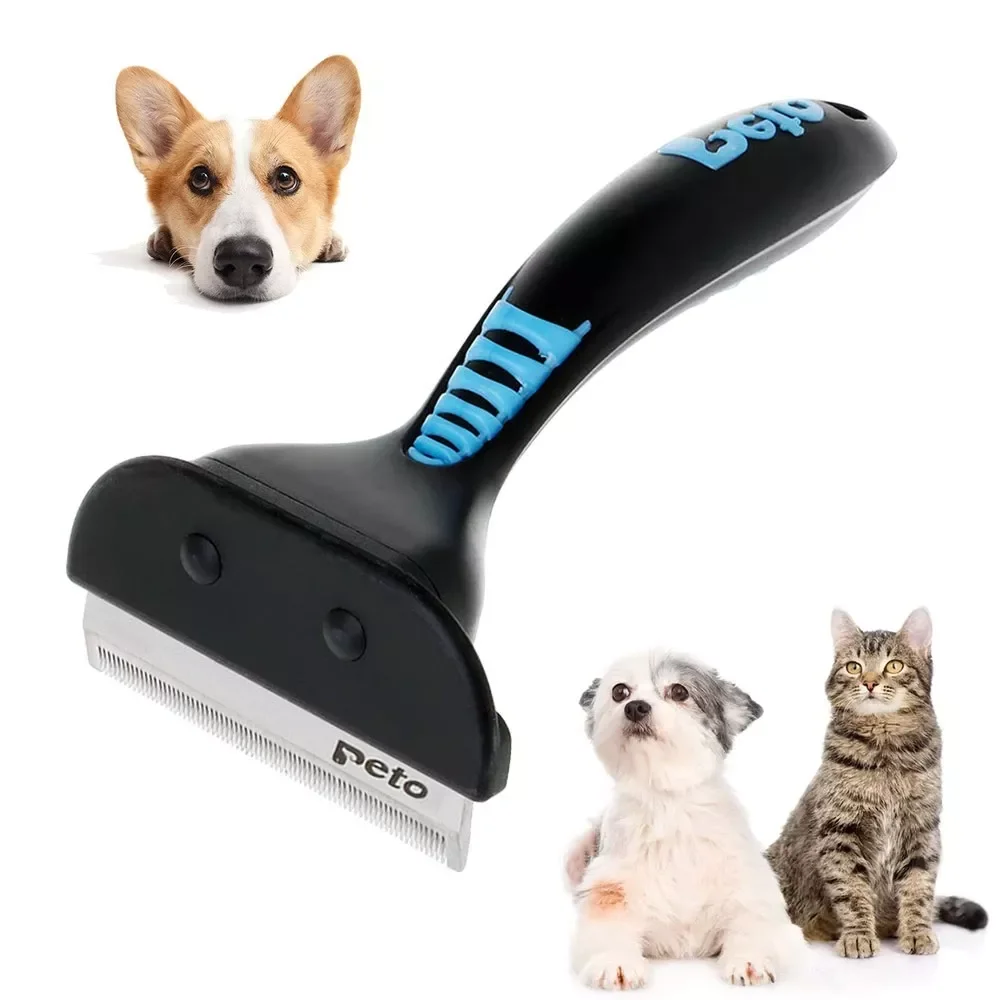 

Pet hair remover brush Cat Dog Grooming Comb Hair Finishing trim removal dog brush tool Hair Cleaner For Dogs Cats Pet Supplies