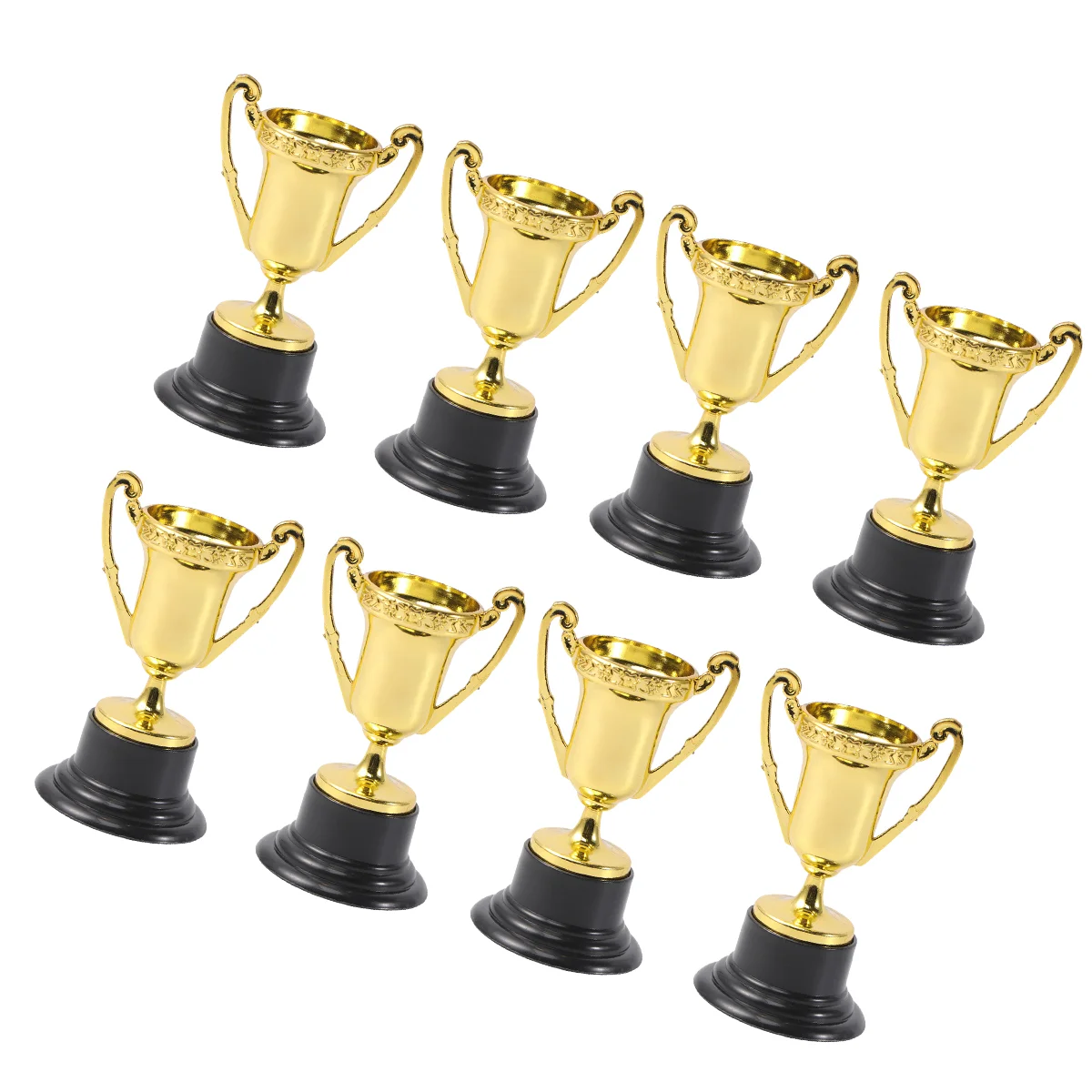 

25 Pcs Basketball Toys Children Trophy Gold Plastic Trophys Game Award Trophies Reward Cup