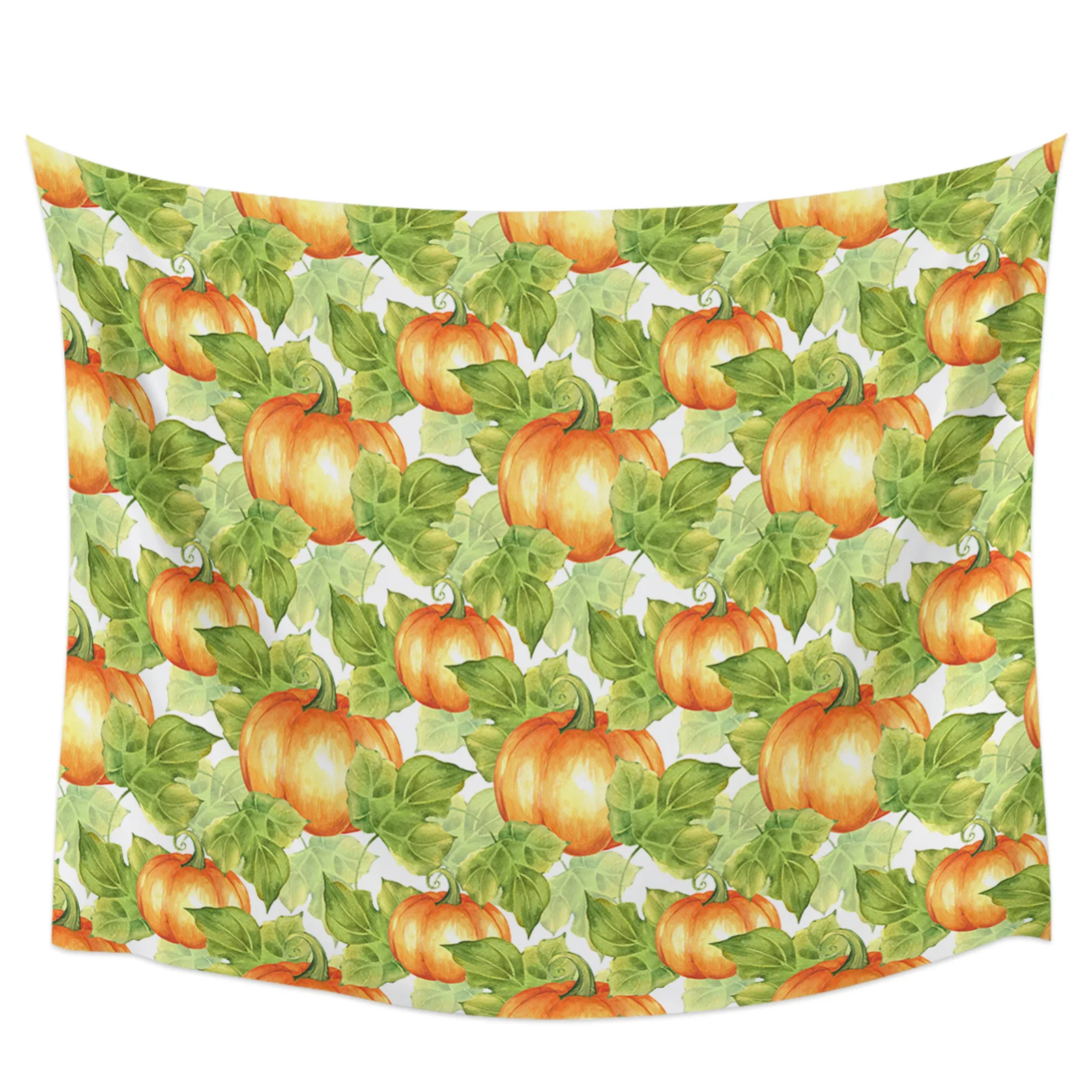 

Гобелен с текстурой листьев тыквы на День Благодарения, настенный праздничный декор, подвесной тканевый гобелен для домашнего декора комна...