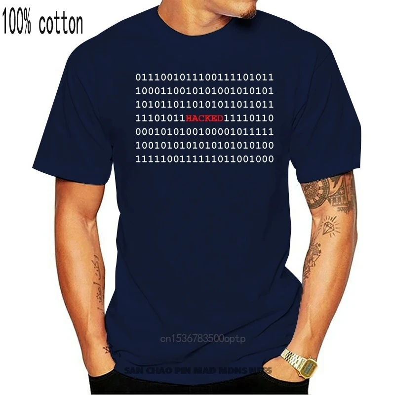 

Men T Shirt HACKED BINARY Women T-Shirt