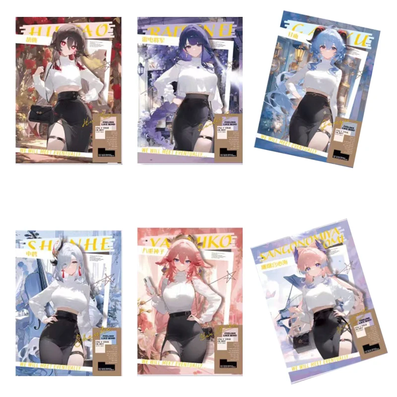 Коллекционная карточка со сказками богини Waka A6 Yun Shang Yue Ying бустер первого выпуска