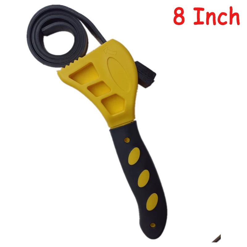 

6/8-дюймовый гаечный ключ для масляного фильтра, открывалка для ремня, регулируемая водопроводная труба, многофункциональный картридж для снятия разборки, ременный ключ, инструменты