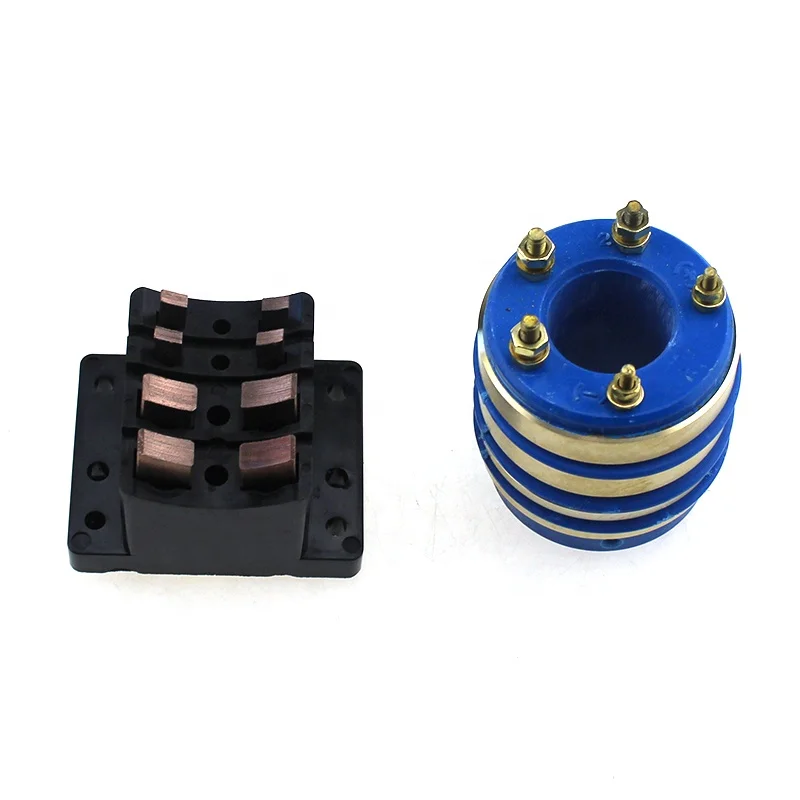 

Hot Sale YUMO SRST25H5458-4T Electrical Connector Carbon Brushes 5 Ring Slip Ring rotary electrical interface