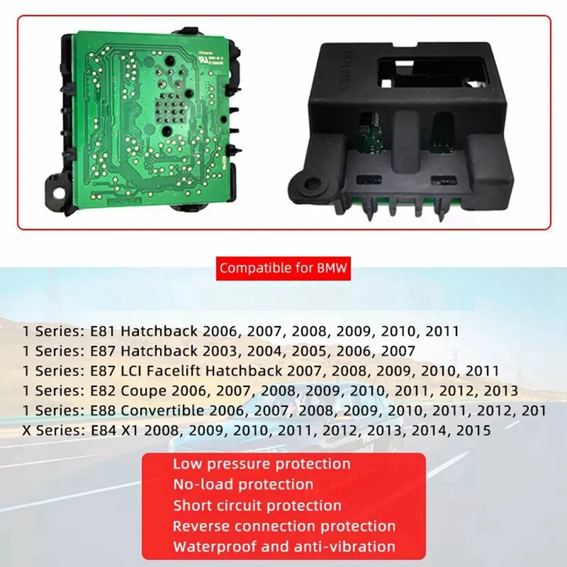 Автомобильный адаптивный блок управления модулем водителя фар 63117180829 Для BMW X1 1