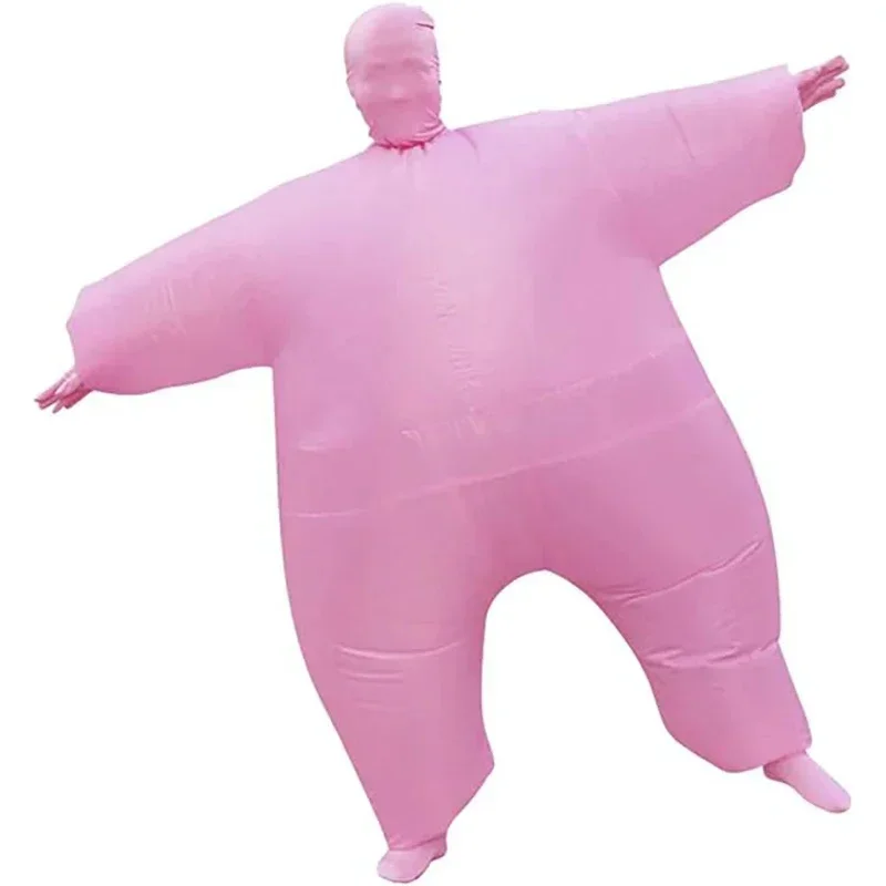 Взрослый надувной комбинезон для косплея 9-цветный костюм на Хэллоуин забавное
