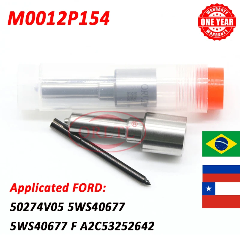 

ORLTL M0012P154 Diesel Injector Nozzle For Ford 50274V05 5WS40677 A2C53252642 A2C59513556