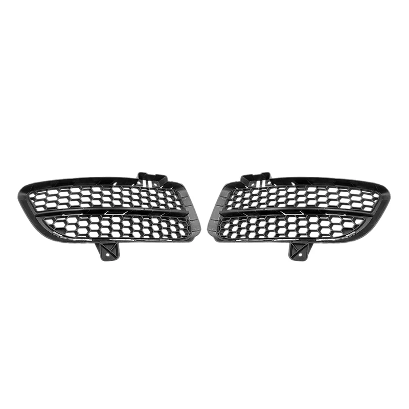

Auto Front Bumper Fog Light Lower Grille for Touareg 2007-2010 Black 7L6853665B, 7L6853666B
