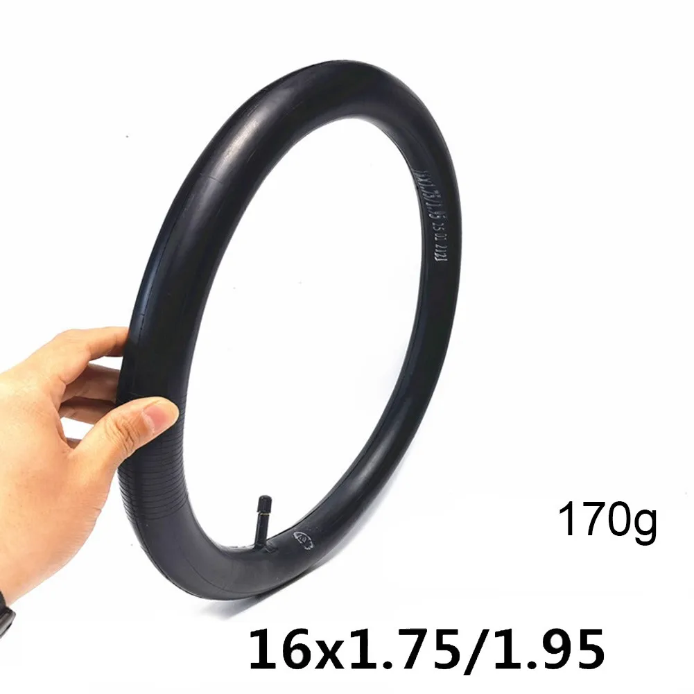 

16 Inch 16x1.75/1.95 Electric Bicycle Bike Cycle Inner Tube Fits 1.75 1.95 2.125 Bicycle Stroller Tire Inner Tube With Bag Tire