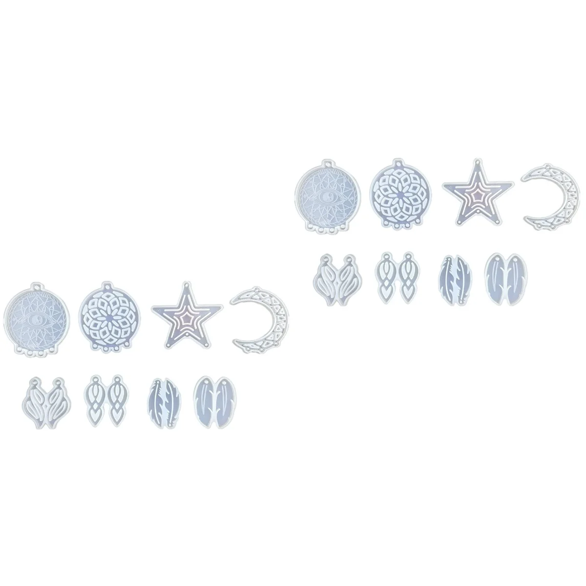 

Molds Resin Epoxy Diy Casting Dream Catcher Mold Jewelry Making Silicone Crystal Craft Wall Kit Supplies Windbell Gift Earring
