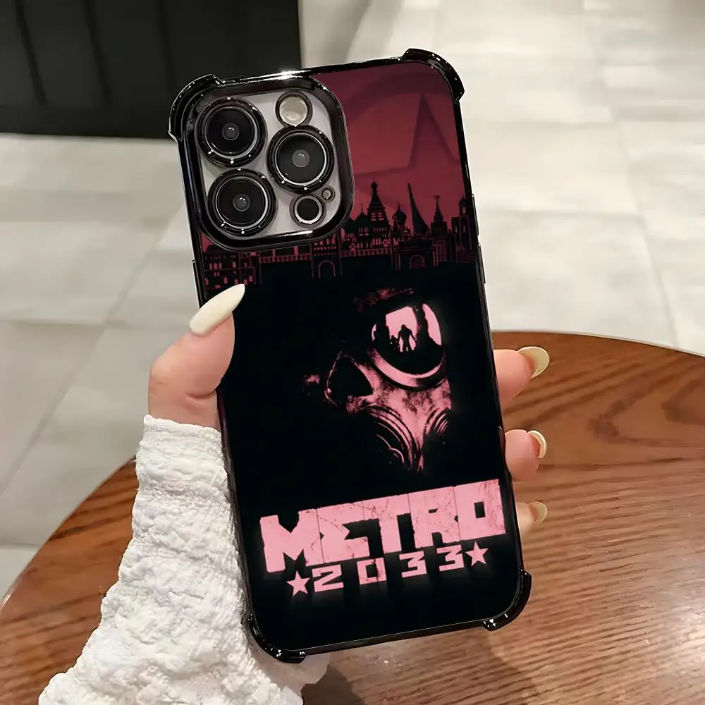 Фото Чехол Metroes E-Exodus для iPhone 17 Air 16 15 14 Plus 13 12 11 Pro Max, мягкий защитный чехол с усиленными углами №4